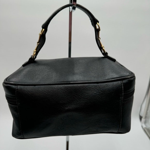 Gucci-Authentic- Vanity Pouch Leather Black - Picture 3 of 15